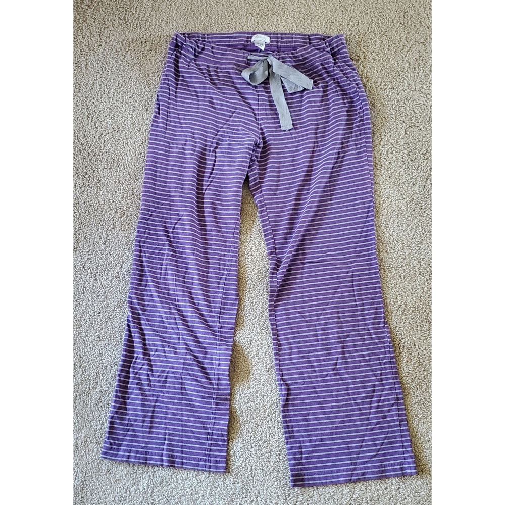 Striped Pajama Bottoms